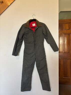 Vintage Key Imperial Insulated Coveralls Size 14 Youth/Small
